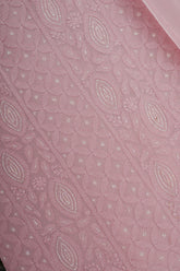Gulnaa Un-Stitched Chikankari Suit Set with Dupatta-Blush Pink